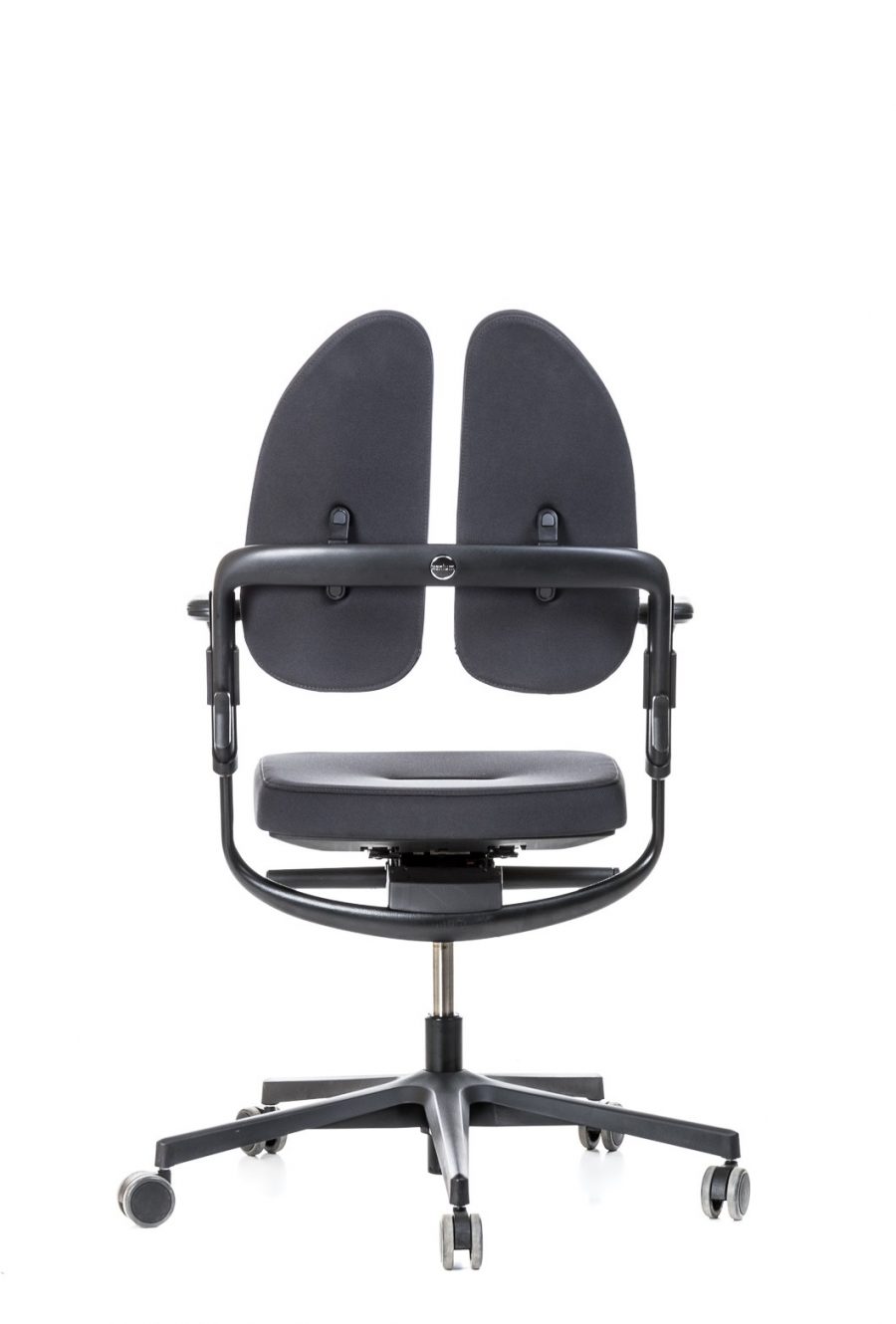 Vadovo kėdė - XENIUM-DUO BACK® be pogalvio-Pilka-5831