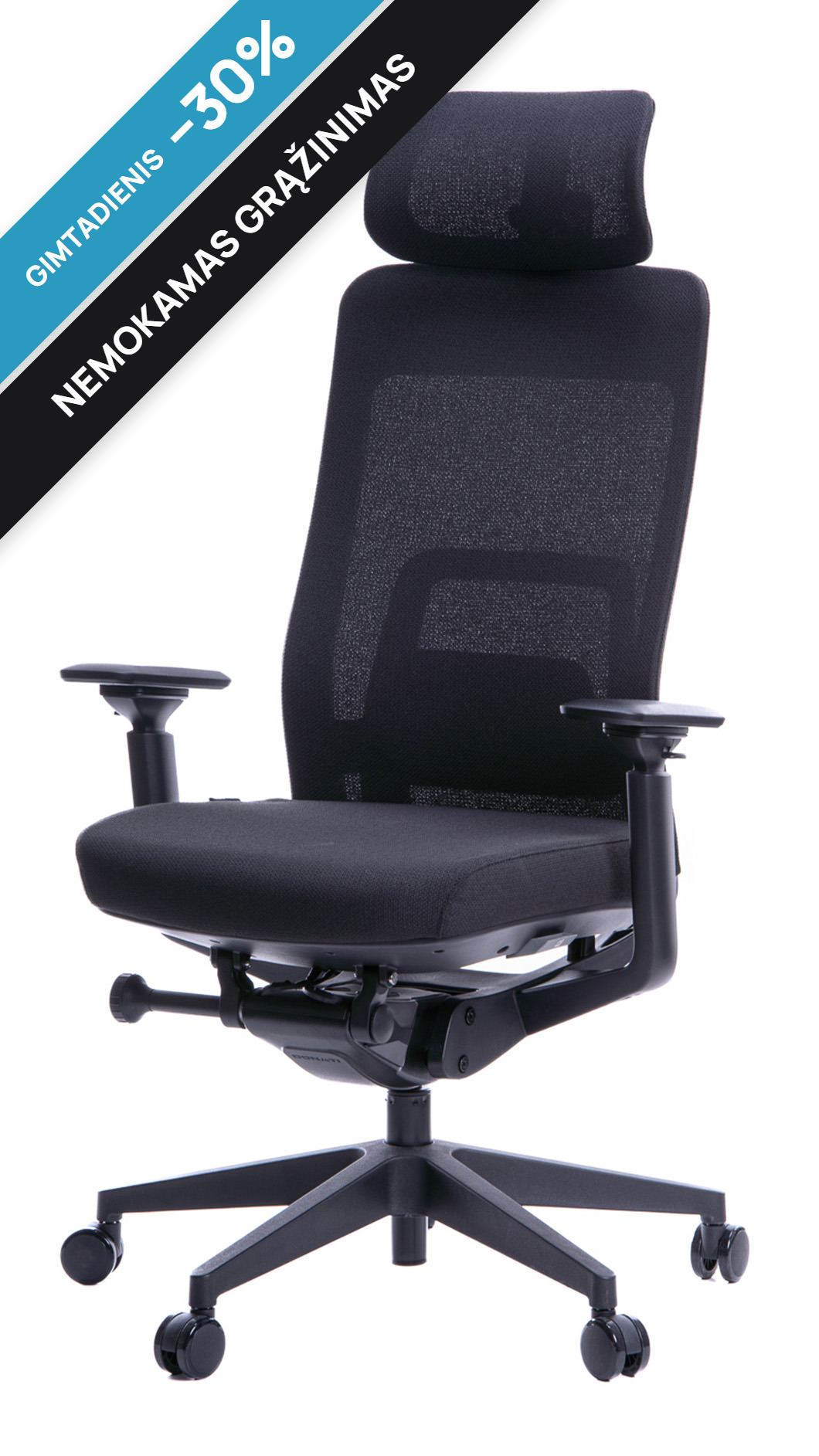 Ergonomiška biuro kėdė UniPro H